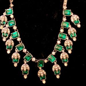 Vintage Art Deco necklace and bracelet set